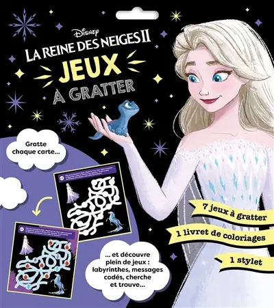 La reine des neiges II : jeux à gratter
