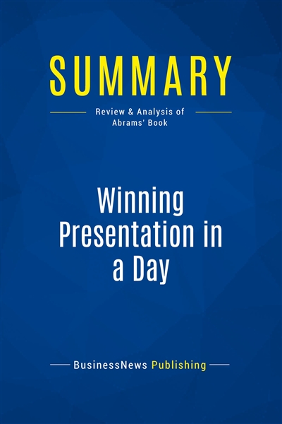Summary : Winning...