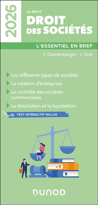 Le petit droit des sociétés 2026 : l'essentiel en bref