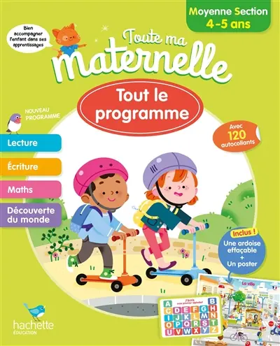 Toute ma maternelle, moyenne section, 4-5 ans : tout le programme