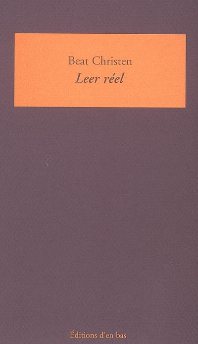 réel. leer