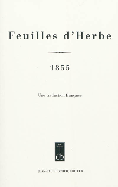 Feuilles d'herbe : 1855