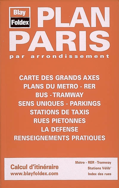 Plan de Paris par arrondissement