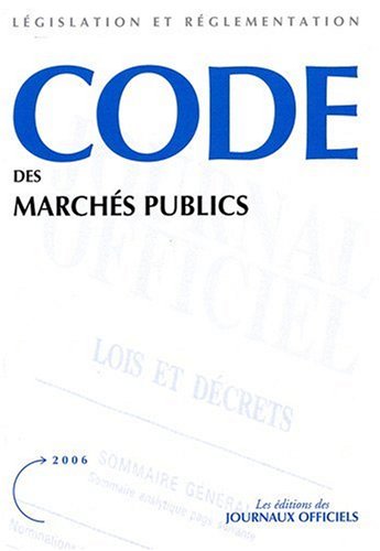 Code des marchés publics