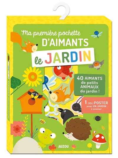 le jardin : ma première pochette d'aimants