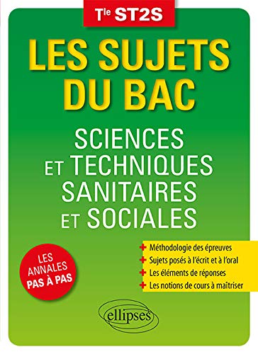 Sciences et techniques sanitaires et sociales terminale ST2S