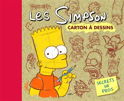 Les Simpson. Carton à dessin. Secrets de pros <6070>