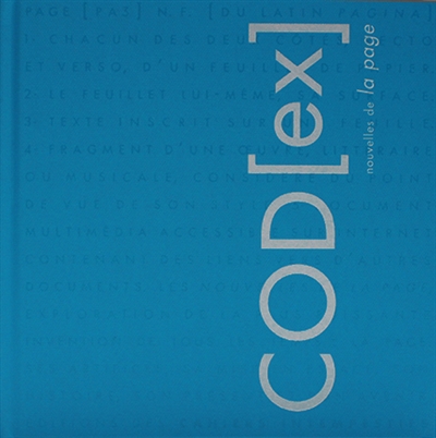 Codex : nouvelles de la page