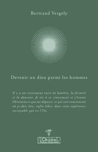 Devenir un dieu parmi les hommes : entretiens avec Aurélie Chalbos
