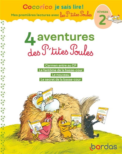 4 aventures des p'tites poules : niveau 2