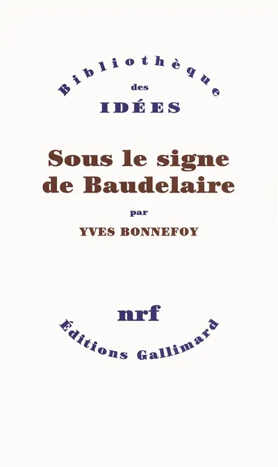 Sous le signe de Baudelaire