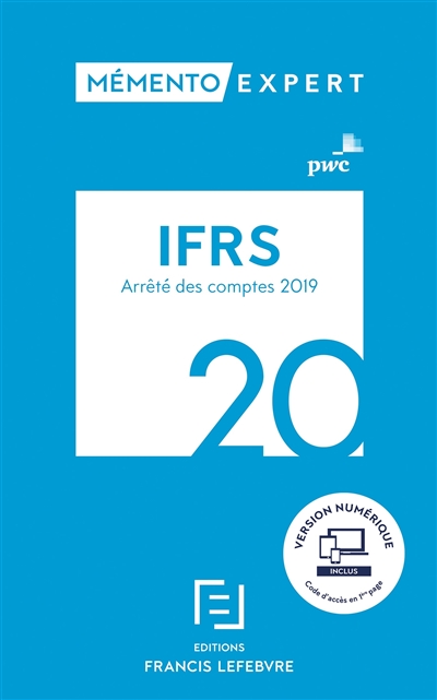 IFRS 2020 : arrêté des comptes 2019