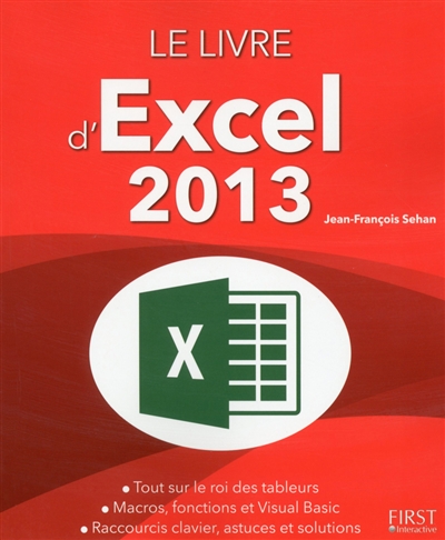Le livre d'Excel 2013