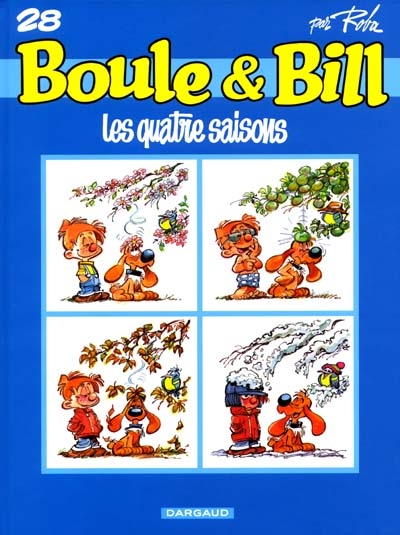 Boule et Bill : les quatre saisons