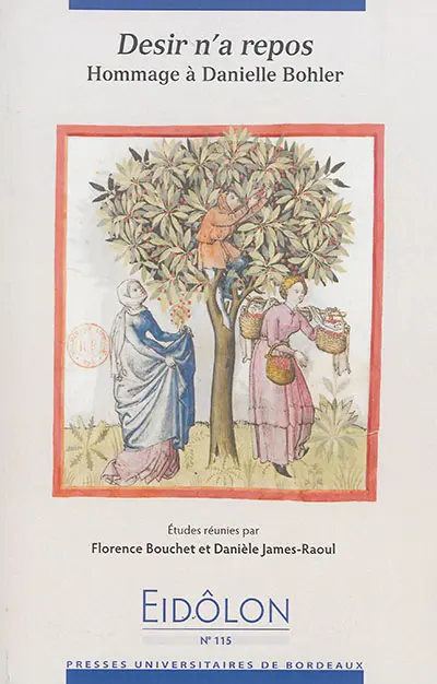Désir n'a repos : hommage à Danielle Bohler