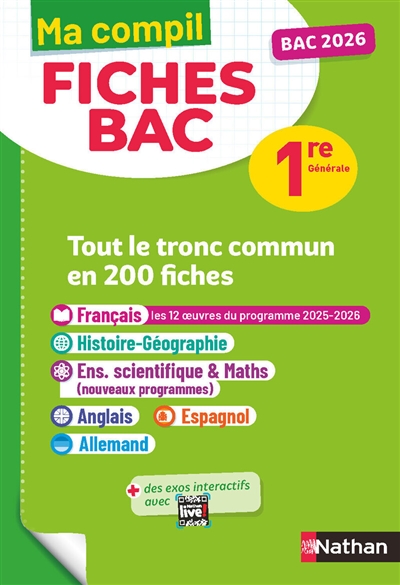 Ma compil fiches bac 1re...