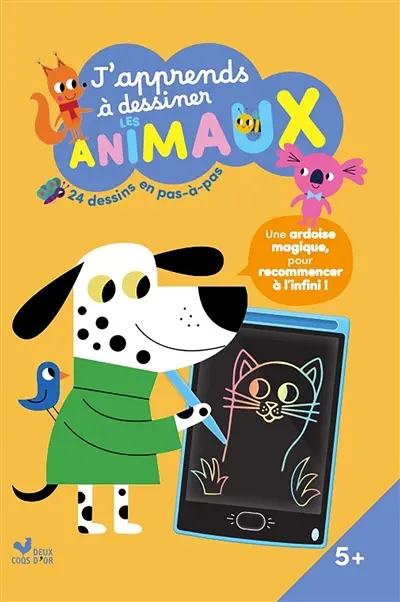 J'apprends à dessiner les animaux : 24 dessins en pas-à-pas