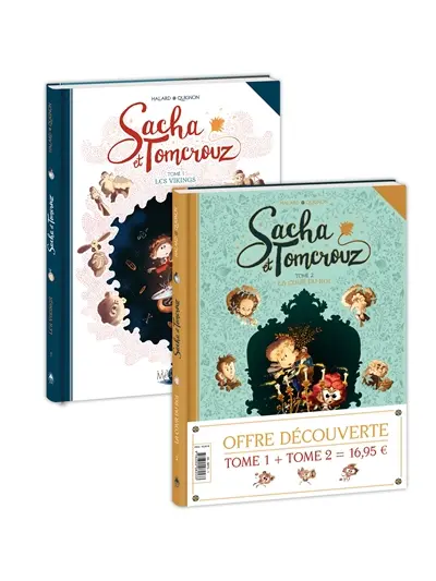 Sacha et Tomcrouz : offre découverte tome 1 + tome 2