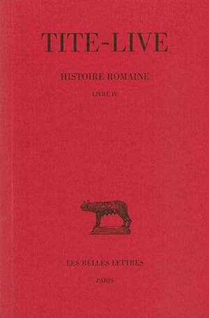 Histoire romaine. Vol. 4. Livre IV