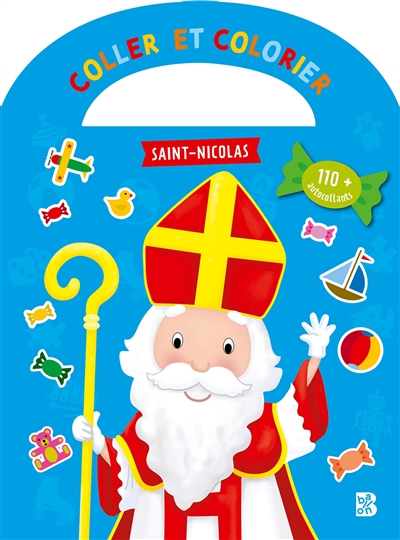 Saint-Nicolas : coller et colorier