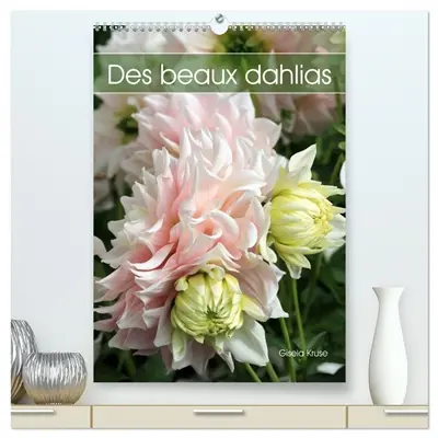 Des beaux dahlias (Calendrier mural 2026 DIN A2 horizontal) calendrier de bureau : Les dahlias du jardin fascinent par leurs innombrables formes et couleurs