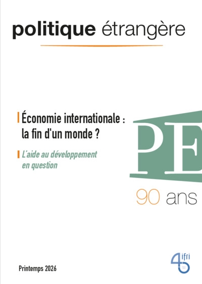 Politique étrangère, n° 1...