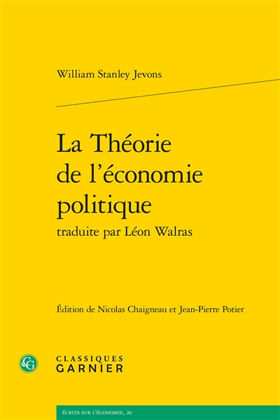 La théorie de l'économie politique