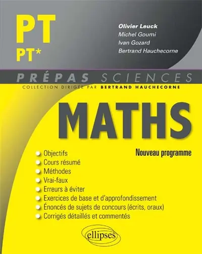 Mathématiques PT-PT*