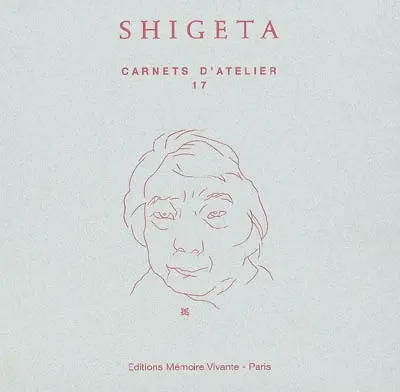 Les carnets d'atelier du peintre japonais Ryoichi Shigeta