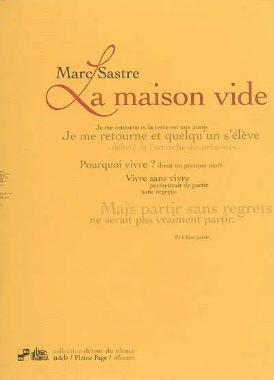 La maison vide