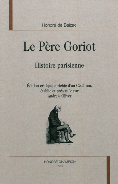 Le père Goriot : histoire parisienne