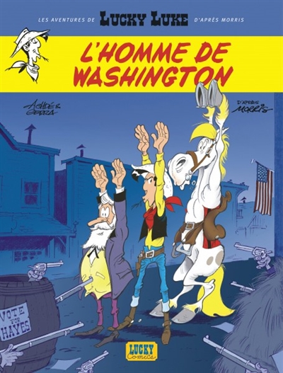 Lucky Luke n°3 : L'homme de Washington