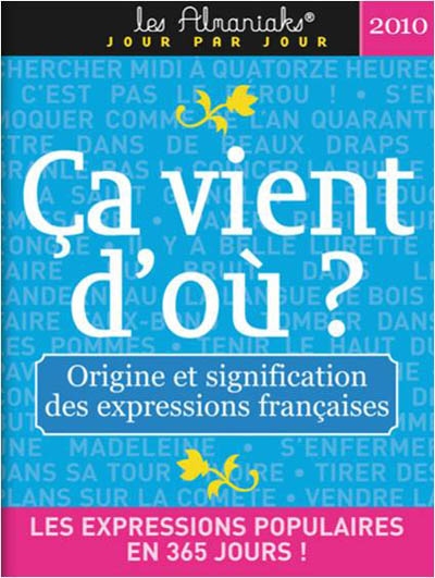 Ca vient d'où ?