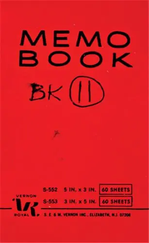 Lee Lozano : Private Book 11