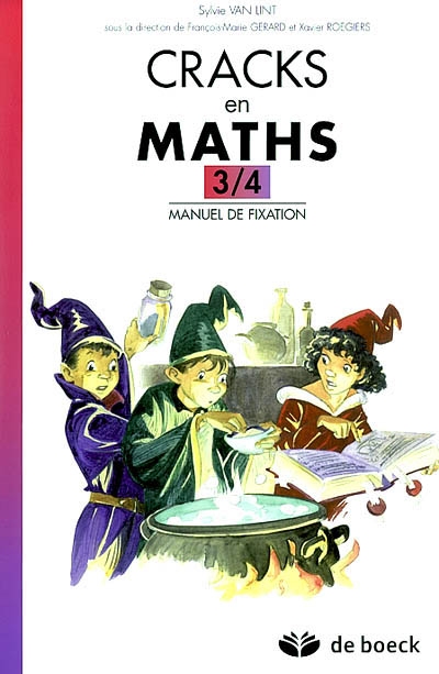Cracks en maths 3-4 : manuel de fixation
