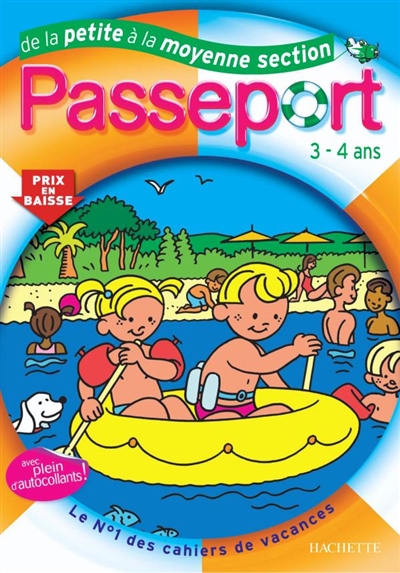 Passeport de la petite à la moyenne section, 3-4 ans