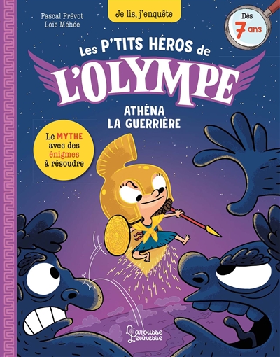 Les p'tits héros de l'Olympe. Athéna la guerrière