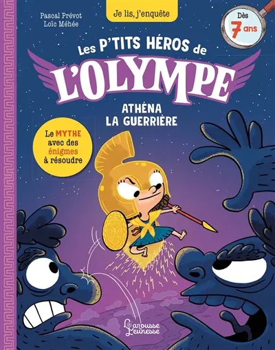 Les p'tits héros de l'Olympe. Athéna la guerrière