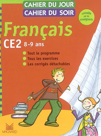 Cahier du jour Cahier du soir Français ce2