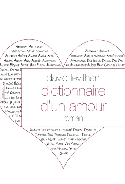 Dictionnaire d'un amour
