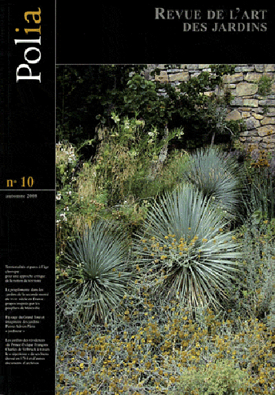 Polia : revue de l'art des jardins, n° 10