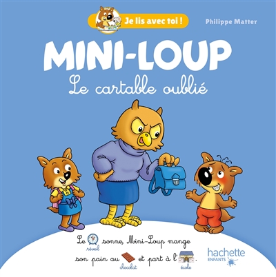 Mini-loup - Le cartable oublié