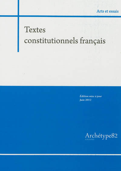 Textes constitutionnels français