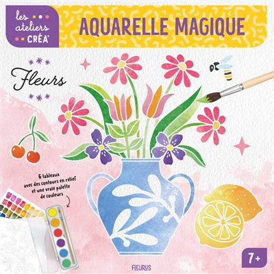 Aquarelle magique : fleurs