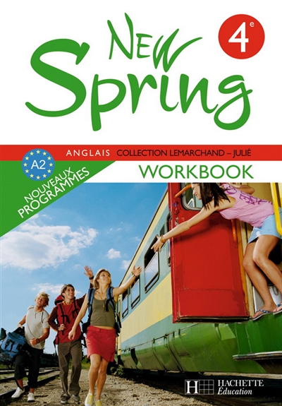 New Spring anglais 4e, A2 : workbook