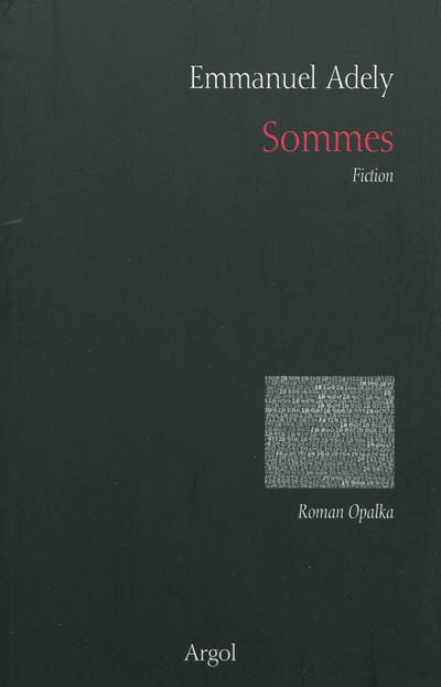 Sommes : fiction