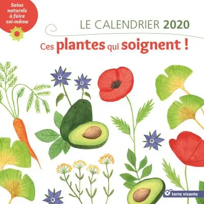 Ces plantes qui soignent ! : le calendrier 2020 : soins naturels à faire soi-même
