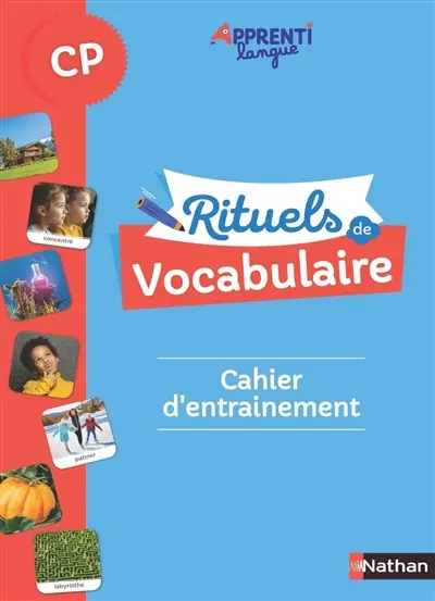 Rituels de vocabulaire CP : cahier d'entraînement