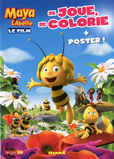 Maya l'abeille, le film : je joue, je colorie