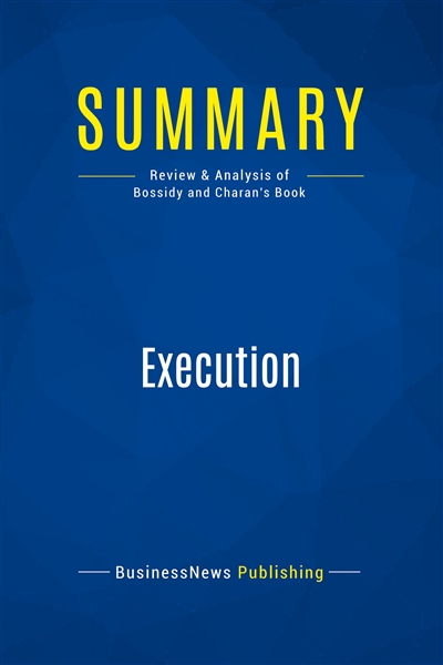 Summary : Execution :...